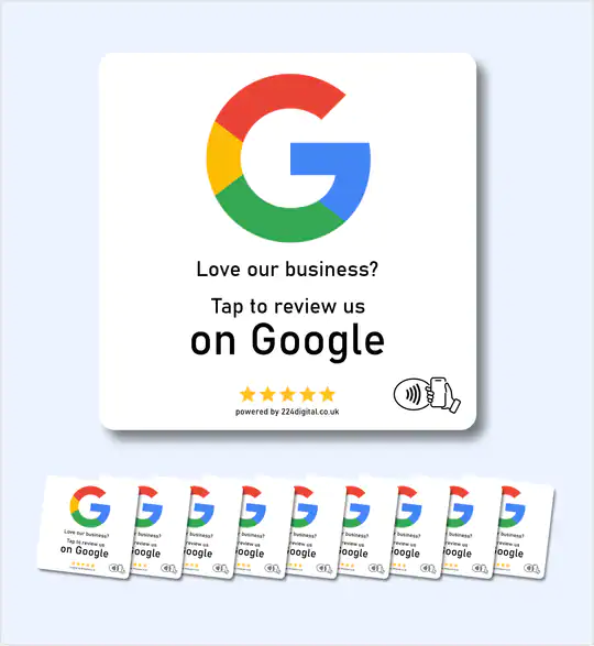 Google Review Plate - Self Adhesive - NFC only - Image 7