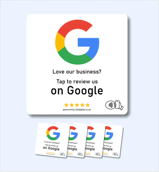 Google Review Plate - Self Adhesive - NFC only - Image 6