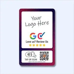 Google & Checkatrade Review Card - Tap and Scan