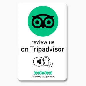 Tripadvisor Review Card - NFC Card (Tap Only)