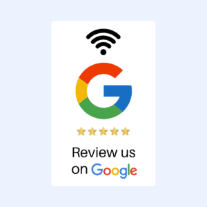 Review Us On Google - NFC Card (Tap Only)